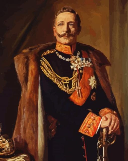 Kaiser Wilhelm Ii Art Paint By Numbers