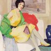 Lady By George Telfer Bear Paint By Numbers