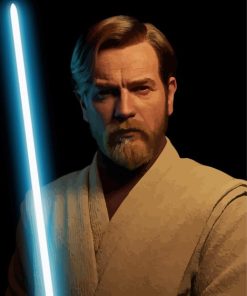 Obi Wan Kenobi Paint By Numbers