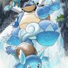 Pokemon Squirtle Evolution Anime Paint By Numbers