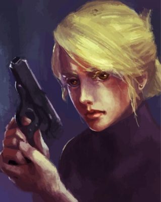 Riza Hawkeye Art Paint By Numbers