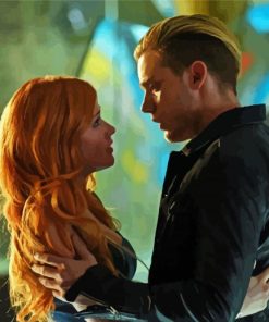 Romantic Jace And Clary Paint By Numbers