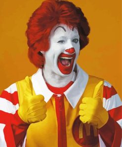 Ronald McDonald Paint By Numbers