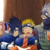 Sleepy Naruto Sasuke Sakura Kakashi Paint By Numbers