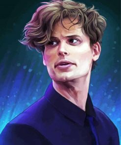 Spencer Reid Art Paint By Numbers