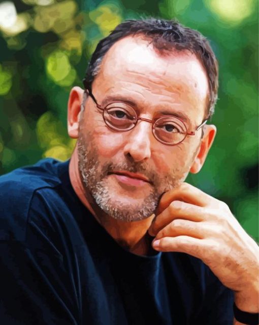 The Actor Jean Reno Paint By Numbers