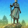 The Knight Templar Art Paint By Numbers