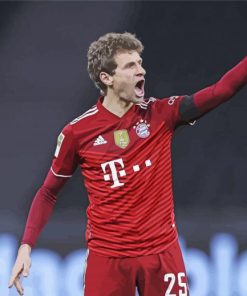 Thomas Müller Paint By Numbers