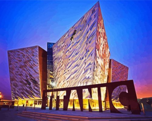 Titanic Belfast Paint By Numbers