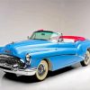 1953 Buick Blue Car Paint By Numbers