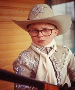 A Christmas Story Ralphie Parker Paint By Numbers