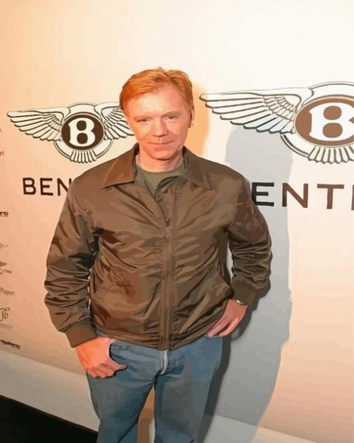 Actor David Caruso Paint By Numbers