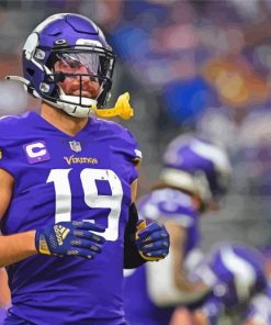 Adam Thielen Football Wide Receiver Paint By Numbers