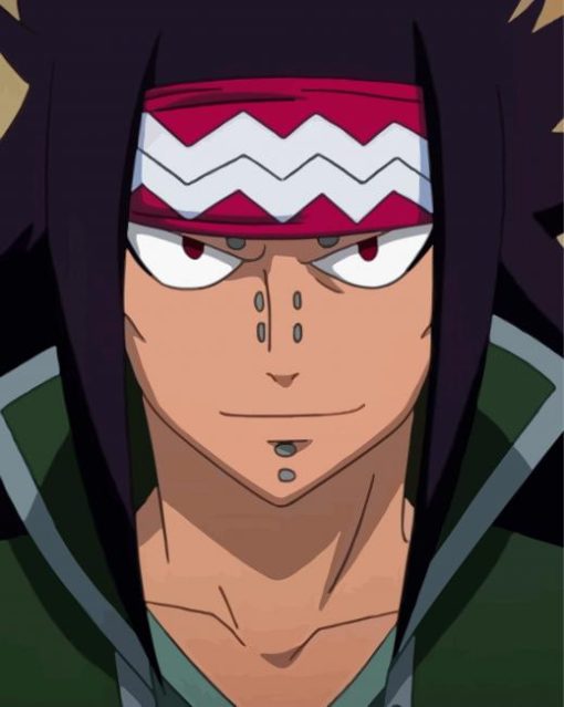 Aesthetic Gajeel Paint By Numbers