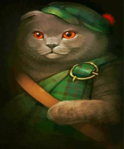 Aesthetic Irish Cat Paint By Numbers