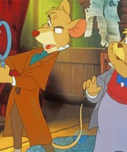 Aesthetic The Great Mouse Detective Paint By Numbers