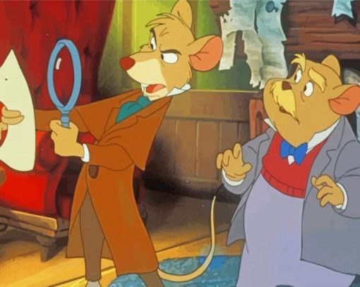 Aesthetic The Great Mouse Detective Paint By Numbers