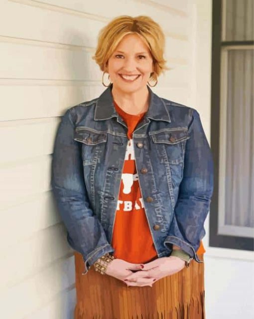 American Author Brene Brown Paint By Numbers