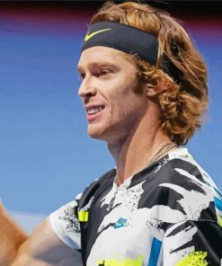 Andrey Rublev Player Paint By Numbers