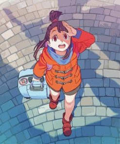 Atsuko Kagari Little Witch Academia Character Paint By Numbers