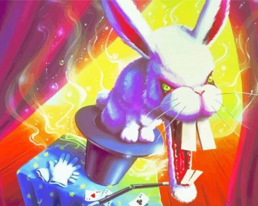 Bad Hare Day Paint By Numbers