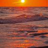 Baltic Sea Sunset With Ocean Wave Paint By Numbers