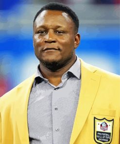 Barry Sanders Paint By Numbers