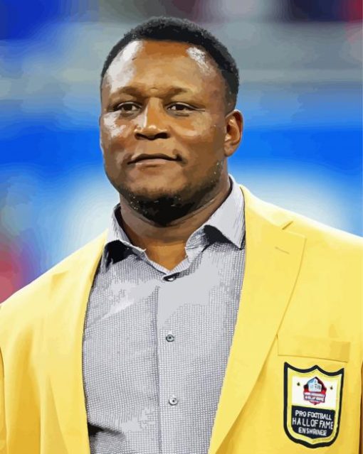 Barry Sanders Paint By Numbers