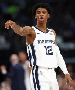 Basketball Player Ja Morant Paint By Numbers