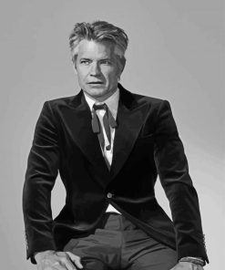 Black And White Timothy Olyphant Paint By Numbers