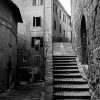 Black And White Perugia Alleys Paint By Numbers