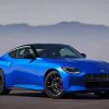 Blue Fairlady Car Paint By Numbers