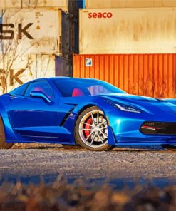 C7 Corvette Car Paint By Numbers