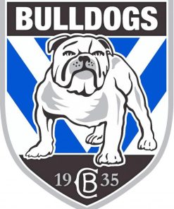 Canterbury Bankstown Bulldogs Paint By Numbers