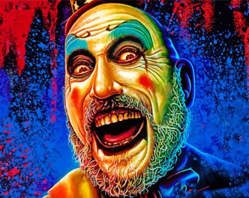 Captain Spaulding Paint By Numbers