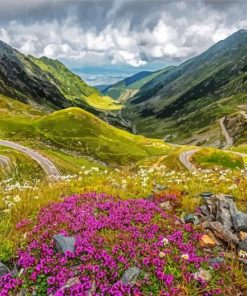 Carpathian Mountains Landscape Paint By Numbers