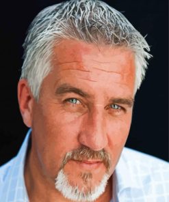 Celebrity Chef Paul Hollywood Paint By Numbers