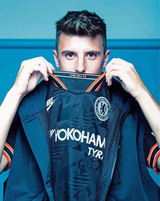 Chelsea Player Mason Mount Paint By Numbers