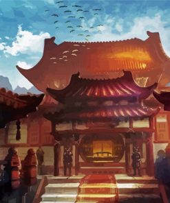 Chinese Palace Art Paint By Numbers