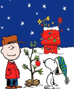 A Charlie Brown Christmas Paint By Numbers