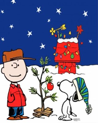 A Charlie Brown Christmas Paint By Numbers