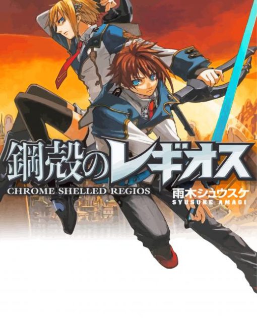 Chrome Shelled Regios Anime Poster Paint By Numbers