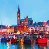 Cobh Ireland At Night Paint By Numbers