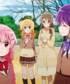 Comic Girls Anime Characters Paint By Numbers