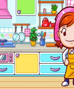 Cooking Mama Paint By Numbers