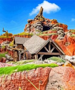 Critter Country Disney Splash Mountain Paint By Numbers