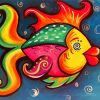 Colorful Fish Paint By Numbers