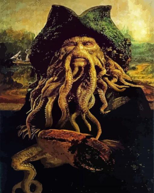 Davy Jones Paint By Numbers