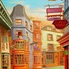 Diagon Alley Paint By Numbers