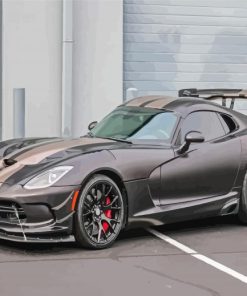 Dodge Viper Paint By Numbers